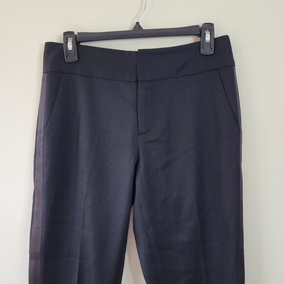 Skaist Taylor Tuxedo Stripe Stretch Wool Pants size 4 - Picture 3 of 7